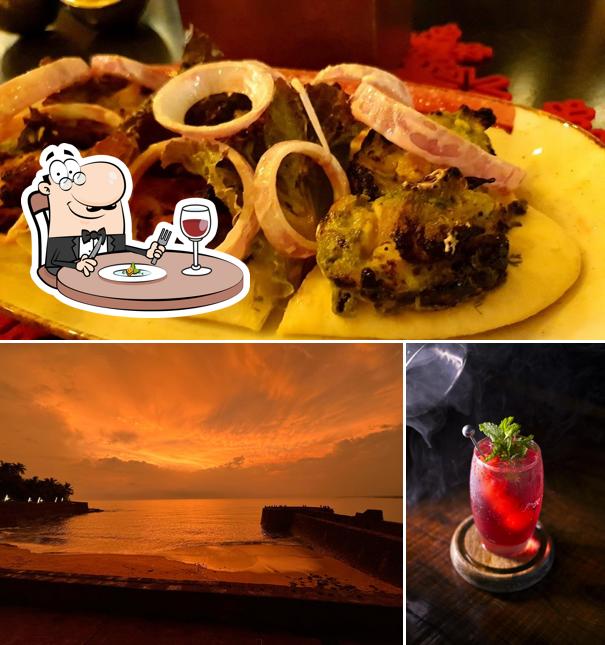 Food at SFX Lounge Bar