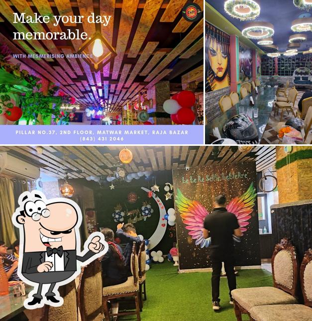 The interior of Lé Café Crush