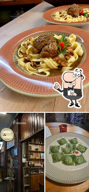 O interior do Cozinha da Vó Anna