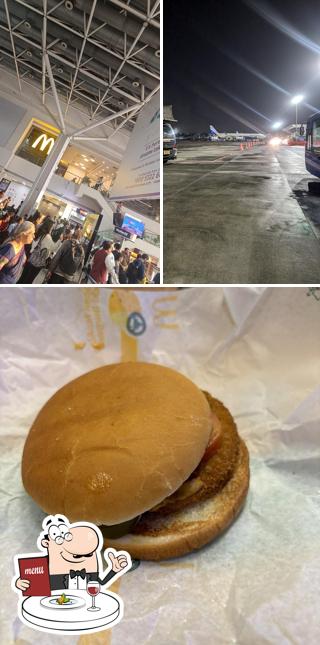Meals at McDonald's Mumbai Airport T1 Departure