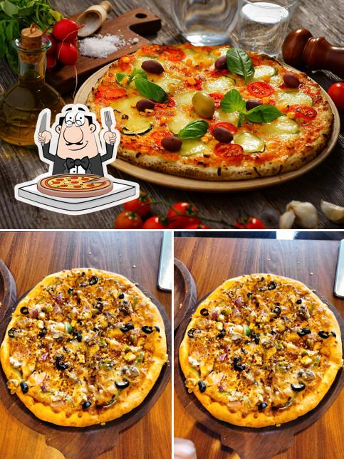 Try out various kinds of pizza
