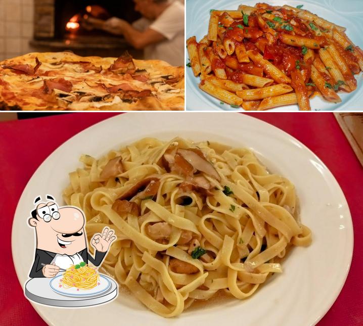 Spaghetti alla carbonara al Pizzeria Ristorante Da Jerry