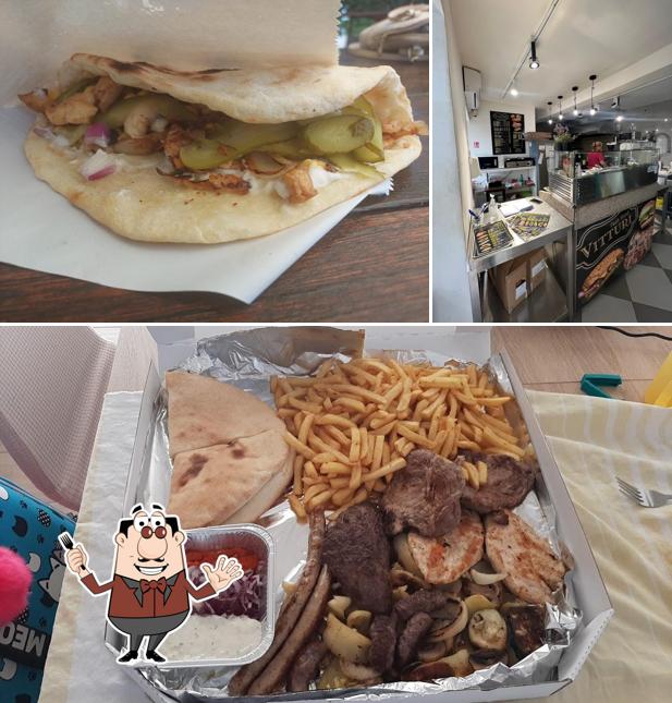 Questa è la foto che presenta la cibo e interni di Fast Food Vitturi