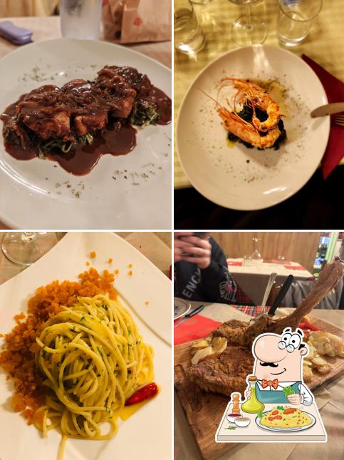 Platti al Osteria Alla Casa Mia