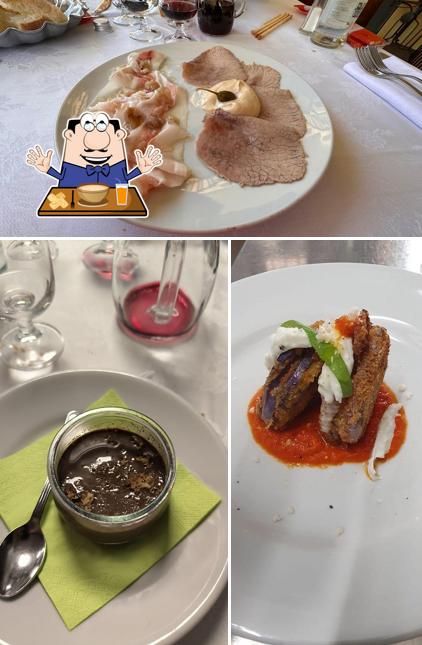 Carpaccio al Trattoria San Marchese
