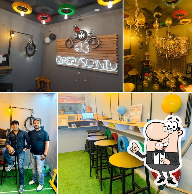 Check out how The3GareebsGantu Cafe looks inside