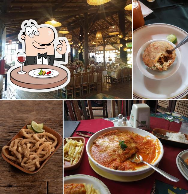 Comida em Bar da Praia