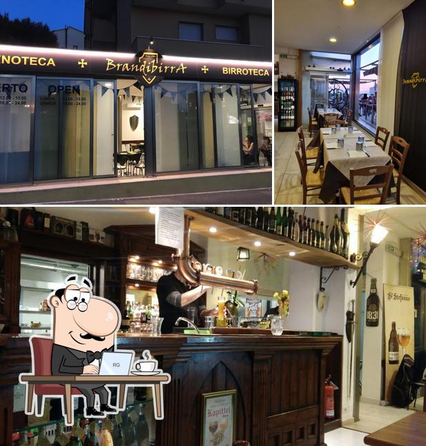 Gli interni di Brandibirra