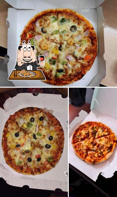 Pick pizza at Supreme Bakers