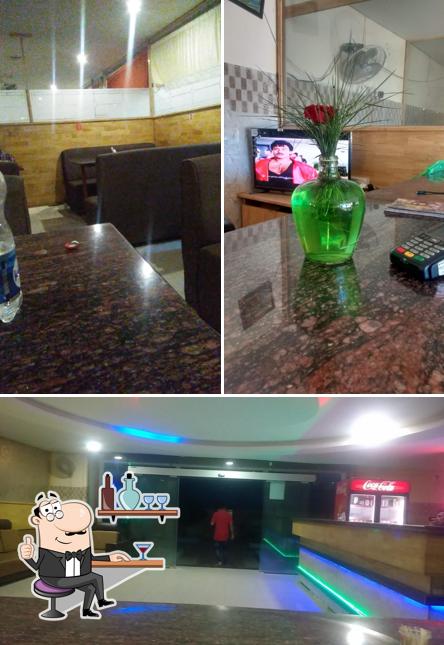 The interior of Divvakarr bar and restaurant