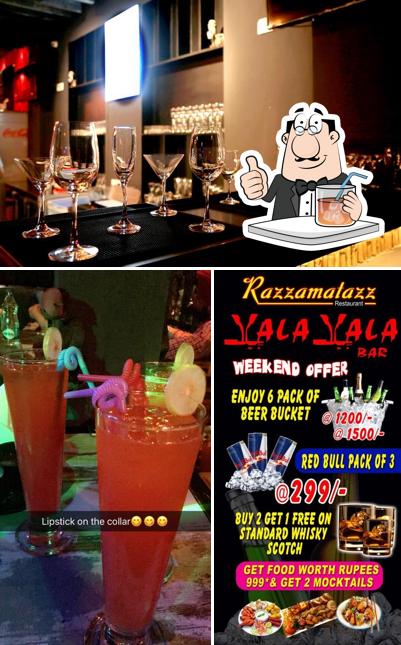 Get a drink from the menu