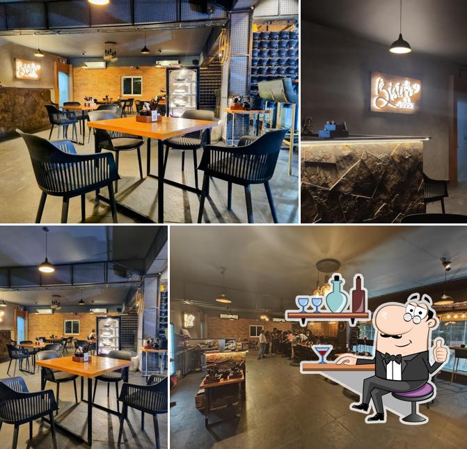 The interior of Bistro Adda Cloud Kitchen