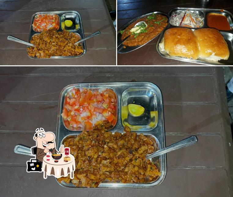 Meals at Kalpana bhaji pav