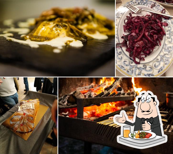 Cibo al Ristorante La Locanda di Villa Rosy