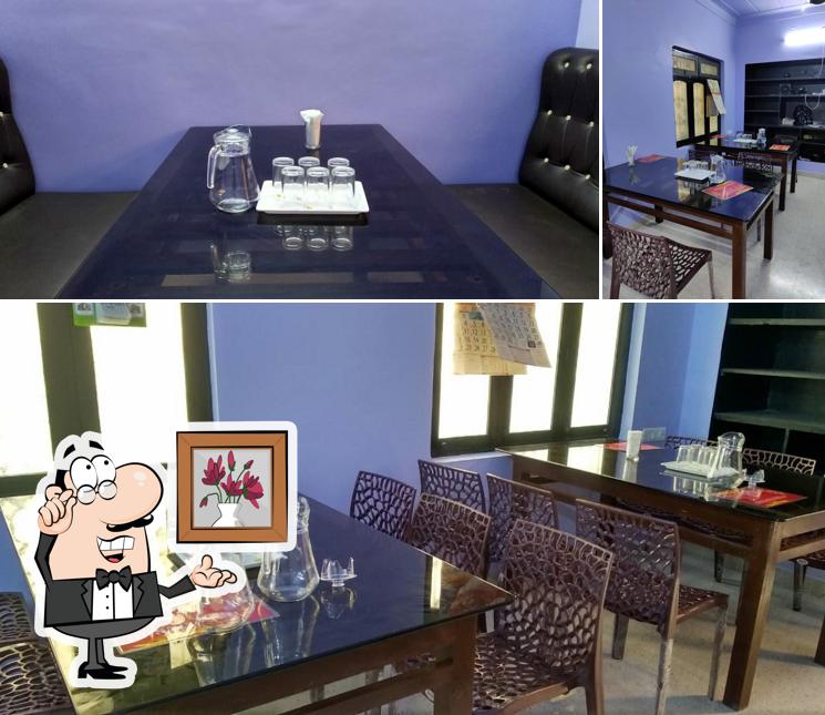 The interior of Shakila Bhai Saffar Dining