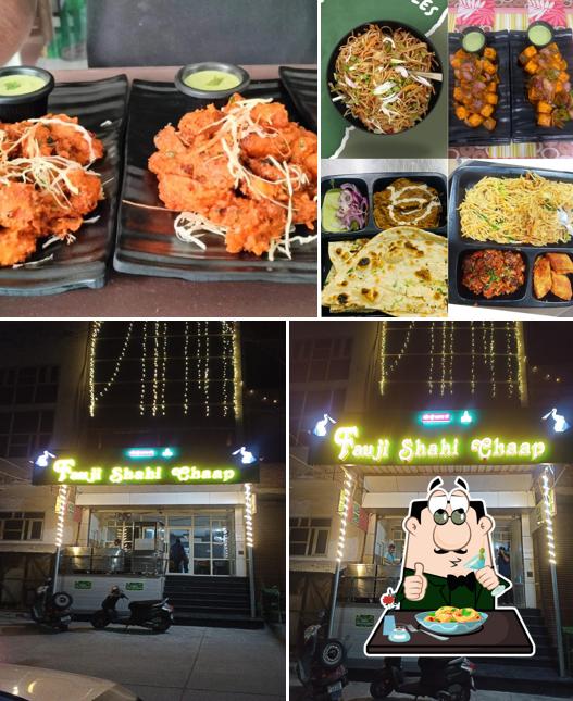 Check out the picture showing food and exterior at FAUJI SHAHI Restaurant