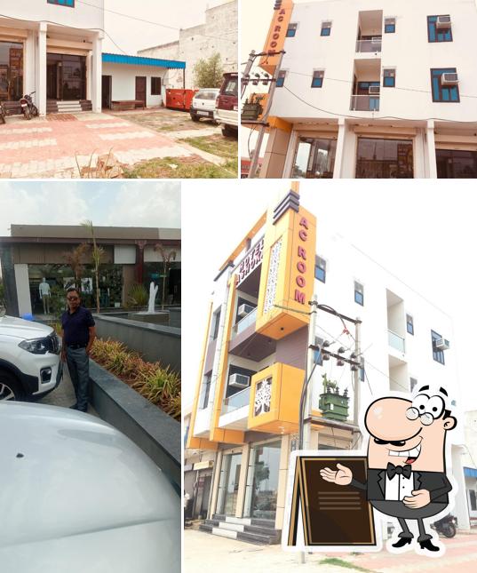 The exterior of Hotel Ashoka