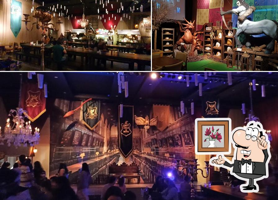 O interior do Magia & Bruxaria