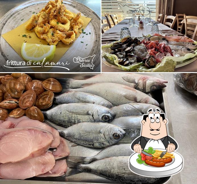 Cibo al Osteria Sicilia