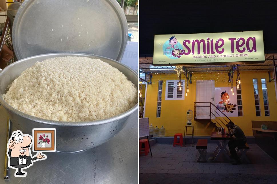 The interior of Smile Tea