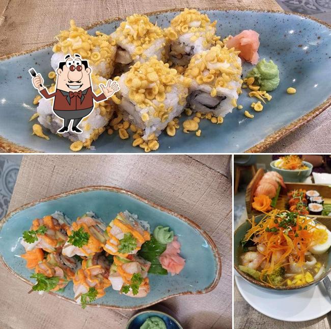 Food at Snack on Sushi