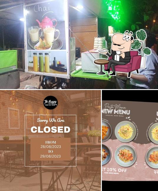 The picture of The Burgers’s interior and beverage