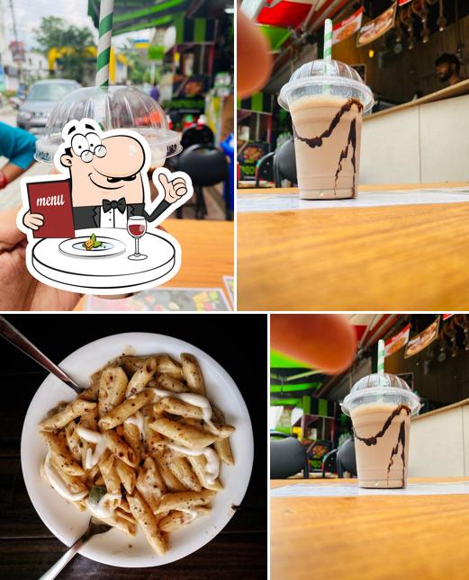 Food at The Mojo Cafe