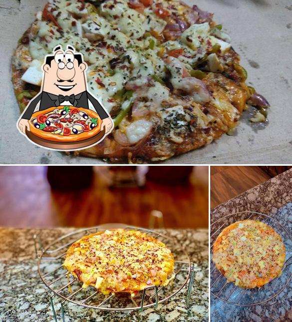 Pick pizza at Apni Tapri