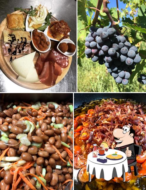 Piatto di formaggi al Agriturismo Pellini