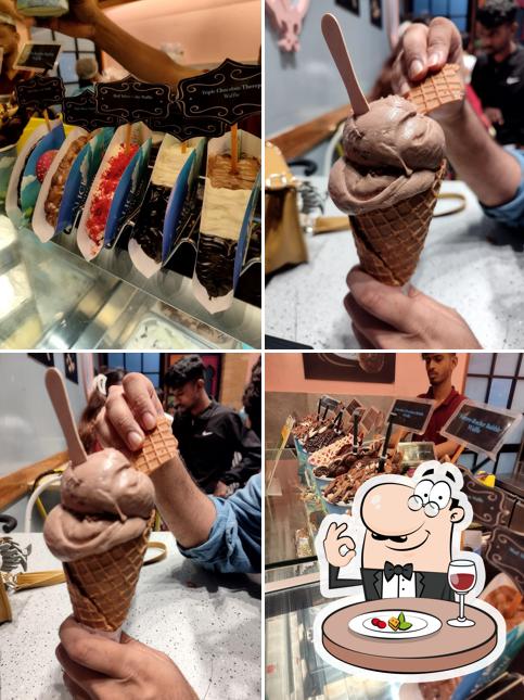Food at Alice in Gelatoland