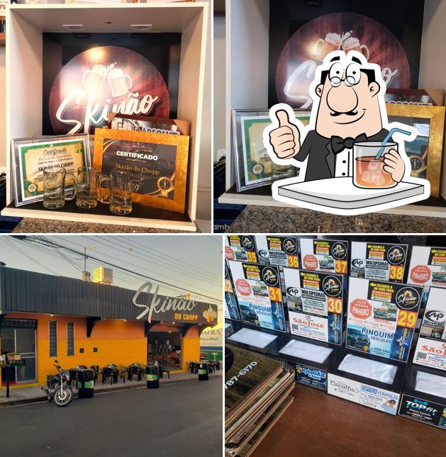 Skinão do Chopp Bebidas, Porções, Petiscos, Cervejas, Pratos, Bar, Happy Hour em Itápolis