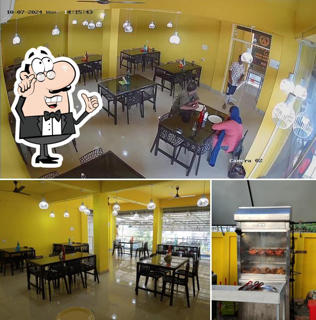 The interior of Thaza Cafe - Shawai Spot