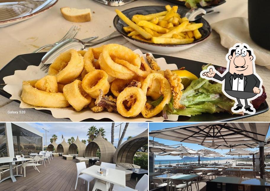 La foto di interni e cibo da Ristorante La Marinella