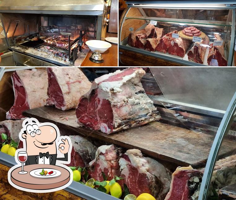 Cibo al Osteria de Bengodi