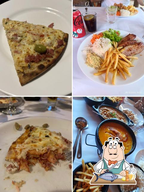 Salmão grelhado em Canoas Pizzaria e Restaurante