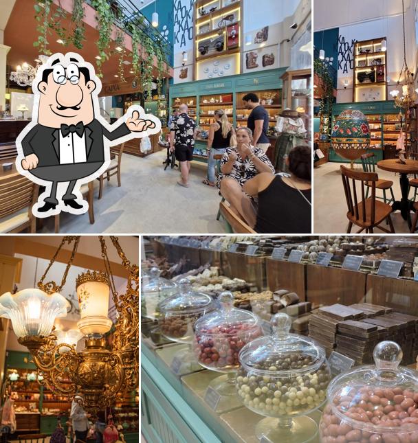 Veja imagens do interior do Feito Kakao - Cafeteria & Chocolateria