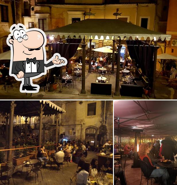 Gli interni di Pachamama Wine-Bar