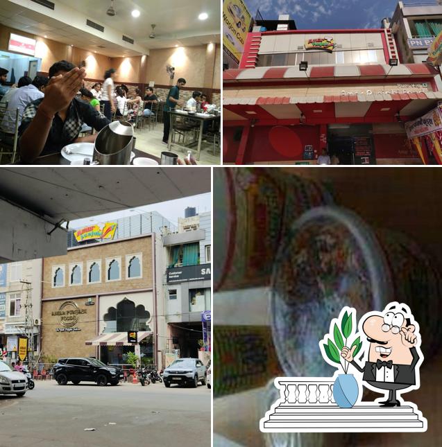 Check out the outside part of Amar Punjabi Foods