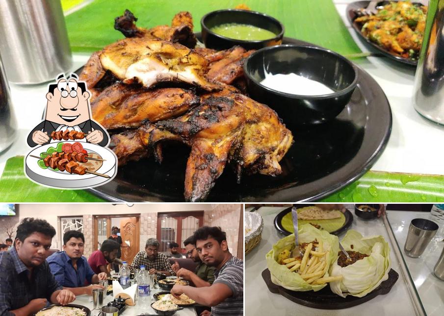 Meals at A2A Restaurant