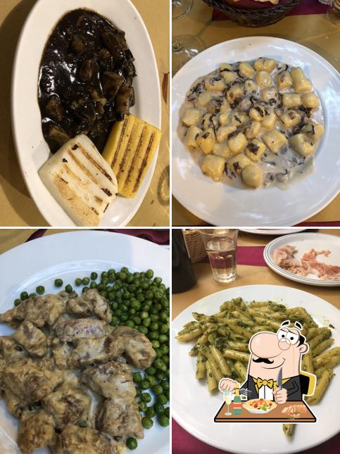 Platti al Osteria Trattoria Al Nono Risorto