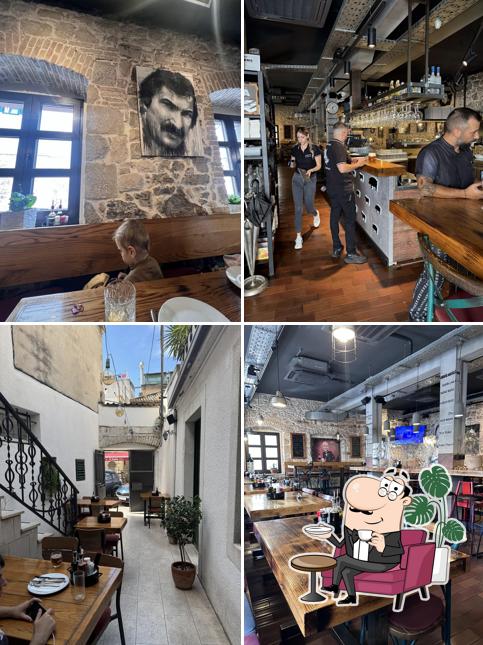 Gli interni di Bakra - Steak & Pizza Bar
