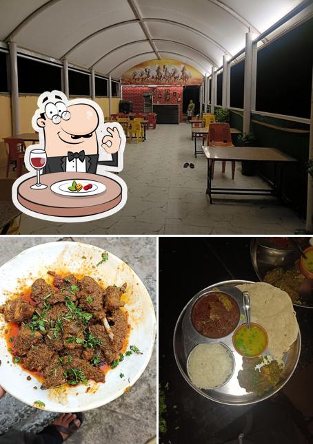 The photo of Hotel Jaybhavani’s food and interior