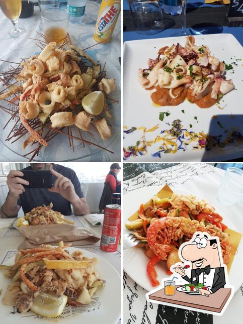 Fritto misto al Bagni Euro Nettuno Beach- Ristorante la Risacca del Nettuno