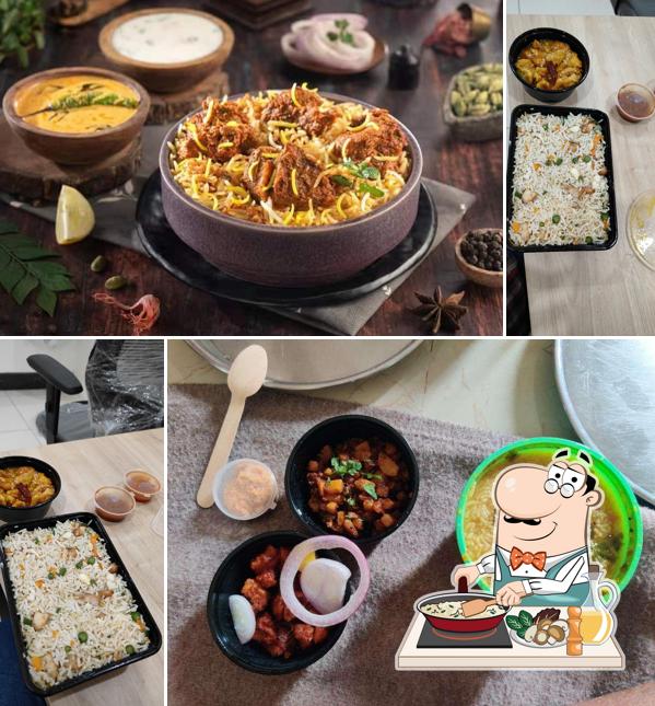 Fried rice at Vinci Cloud Kitchen