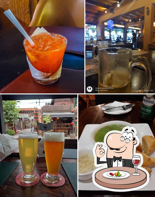 Comida em Safari Restaurante