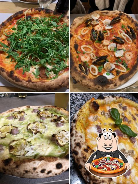 A L'Oste the Marin's, puoi assaggiare una bella pizza