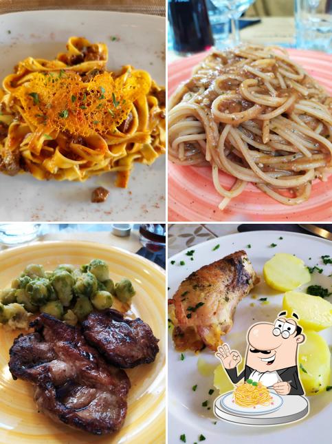 Spaghetti alla carbonara al L’artigiano Trattoria pizzeria