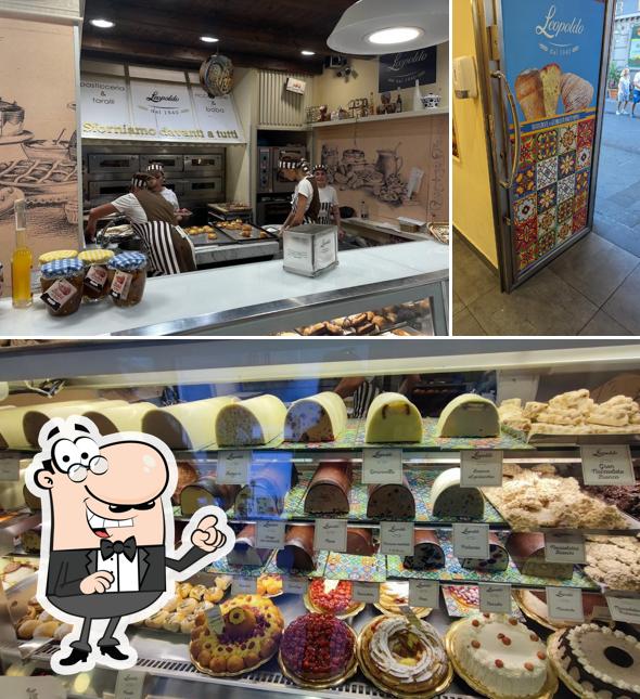 Gli interni di Pasticcerie Leopoldo dal 1940