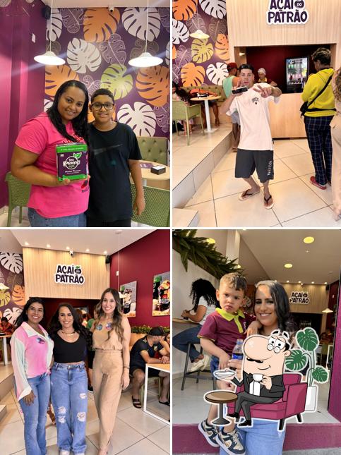 O interior do AÇAÍ DO PATRÃO ALTEROSAS