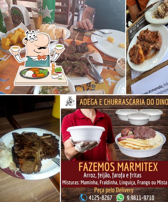 Platos en Adega do Dino